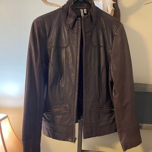 Leather jacket